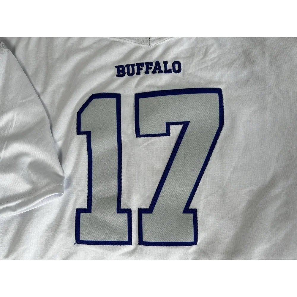 Nike Dri Fit NFL Buffalo Bills Josh Allen #17 Vapor Rivalries Jersey Adult 4XL - Picture 2 of 16